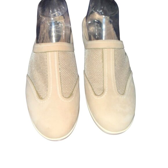 Cole Haan Air Bettie Sport Mule Womens 8.5 B TAN Nubuck Leather Comfort Clogs - Picture 3 of 8